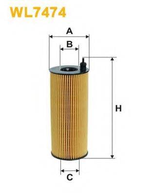 WIX FILTERS WL7474 Масляный фильтр