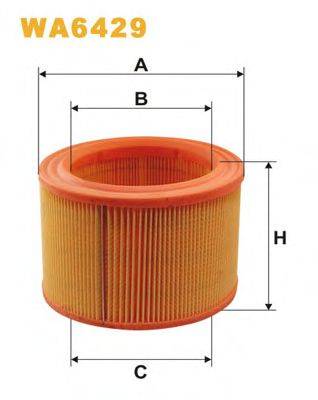 WIX FILTERS WA6429 Воздушный фильтр