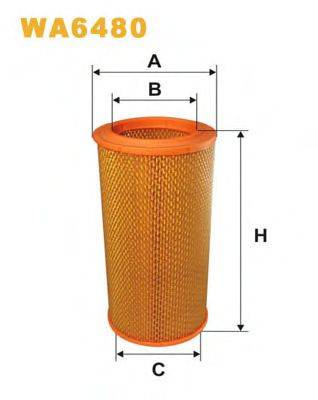 WIX FILTERS WA6480 Воздушный фильтр