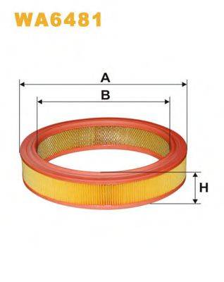 WIX FILTERS WA6481 Воздушный фильтр