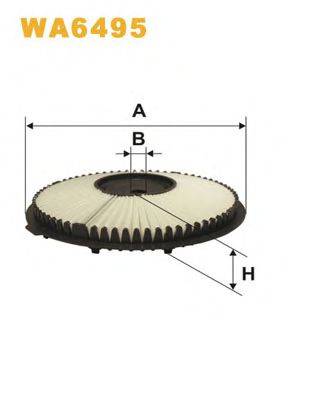 WIX FILTERS WA6495 Воздушный фильтр