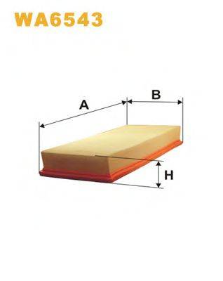 WIX FILTERS WA6543 Воздушный фильтр