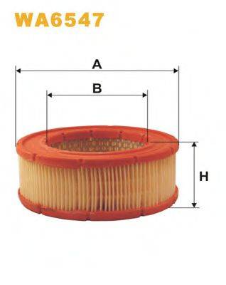 WIX FILTERS WA6547 Воздушный фильтр