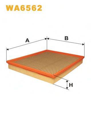 WIX FILTERS WA6562 Воздушный фильтр