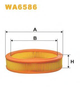 WIX FILTERS WA6586 Воздушный фильтр