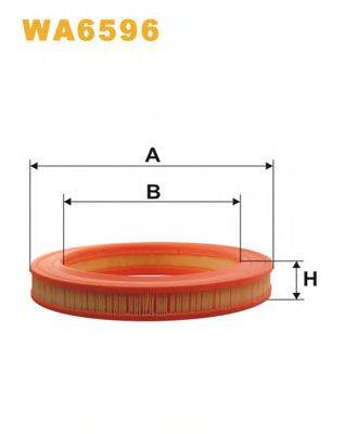 WIX FILTERS WA6596 Воздушный фильтр