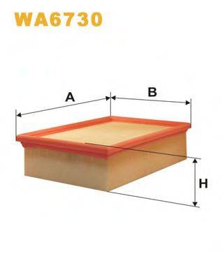 WIX FILTERS WA6730 Воздушный фильтр