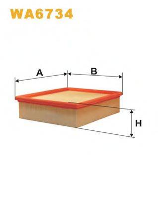WIX FILTERS WA6734 Воздушный фильтр