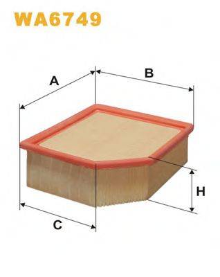 WIX FILTERS WA6749 Воздушный фильтр