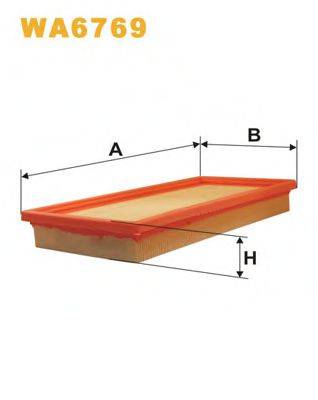 WIX FILTERS WA6769 Воздушный фильтр