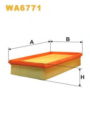 WIX FILTERS WA6771 Воздушный фильтр