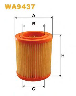 WIX FILTERS WA9437 Воздушный фильтр