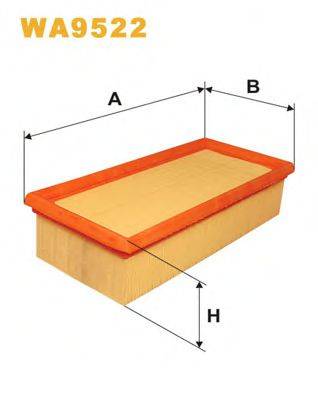 WIX FILTERS WA9522 Воздушный фильтр