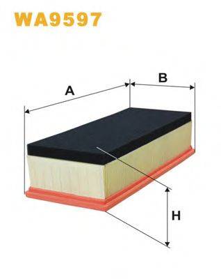 WIX FILTERS WA9597 Воздушный фильтр