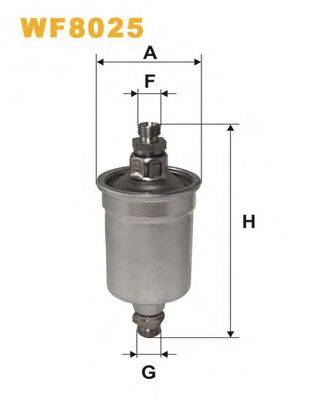 WIX FILTERS WF8025 Топливный фильтр