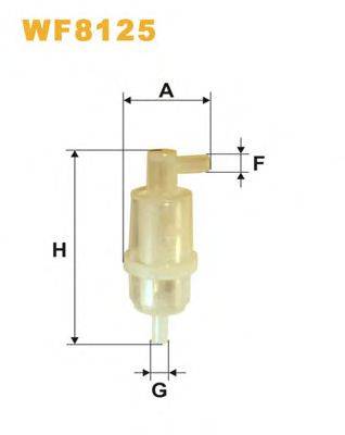 WIX FILTERS WF8125 Топливный фильтр