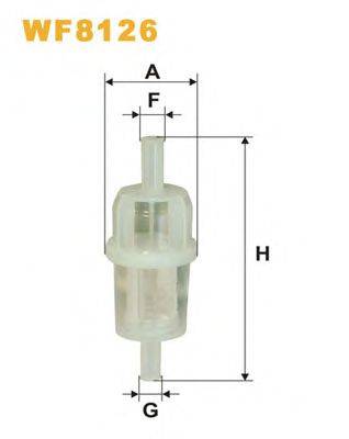 WIX FILTERS WF8126 Топливный фильтр