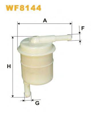 WIX FILTERS WF8144 Топливный фильтр