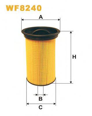 WIX FILTERS WF8240 Топливный фильтр