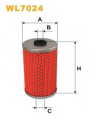 WIX FILTERS WL7024 Масляный фильтр