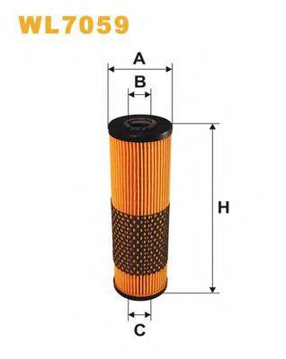 WIX FILTERS WL7059 Масляный фильтр