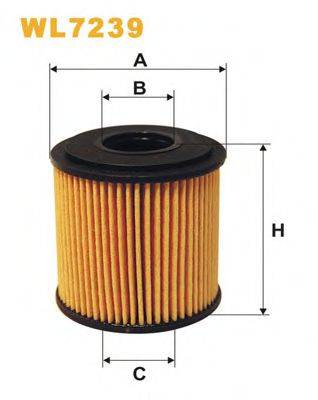 WIX FILTERS WL7239 Масляный фильтр