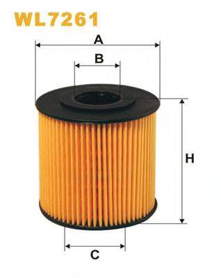 WIX FILTERS WL7261 Масляный фильтр