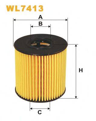 WIX FILTERS WL7413 Масляный фильтр