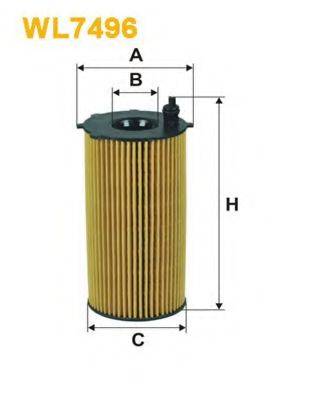 WIX FILTERS WL7496 Масляный фильтр