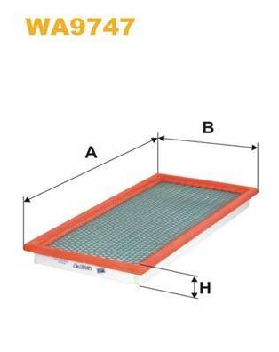 WIX FILTERS WA9747 Воздушный фильтр