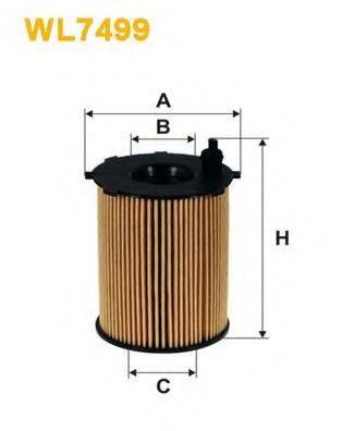 WIX FILTERS WL7499 Масляный фильтр