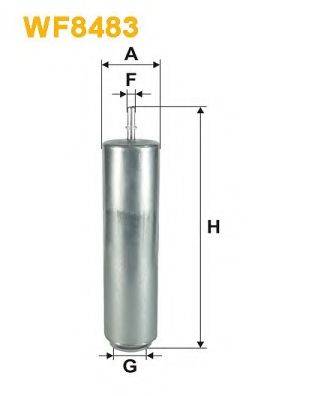 WIX FILTERS WF8483 Топливный фильтр