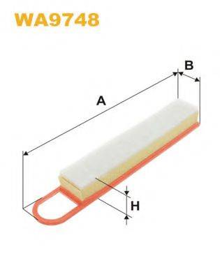 WIX FILTERS WA9748 Воздушный фильтр