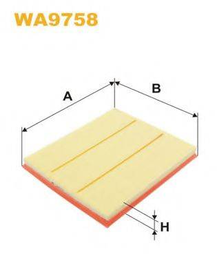 WIX FILTERS WA9758 Воздушный фильтр