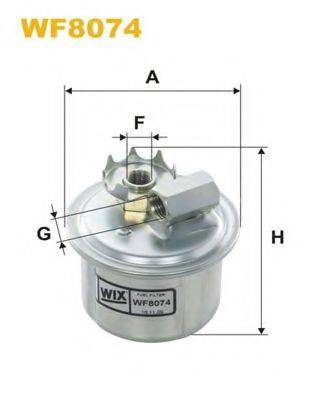 WIX FILTERS WF8074 Топливный фильтр