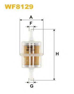 WIX FILTERS WF8129 Топливный фильтр