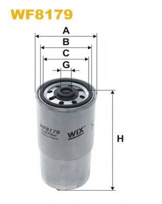 WIX FILTERS WF8179 Топливный фильтр