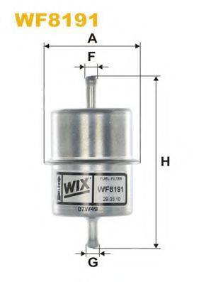 WIX FILTERS WF8191 Топливный фильтр