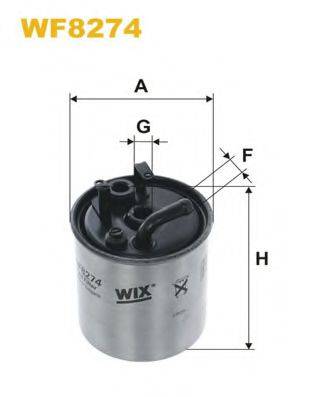 WIX FILTERS WF8274 Топливный фильтр