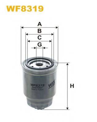 WIX FILTERS WF8319 Топливный фильтр