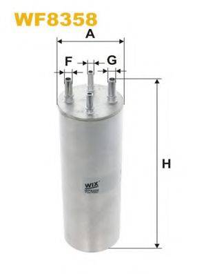 WIX FILTERS WF8358 Топливный фильтр