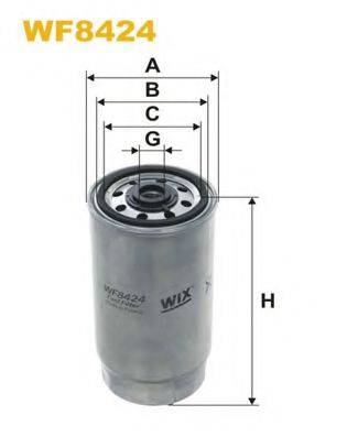 WIX FILTERS WF8424 Топливный фильтр