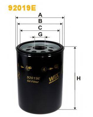 WIX FILTERS 92019E Масляный фильтр
