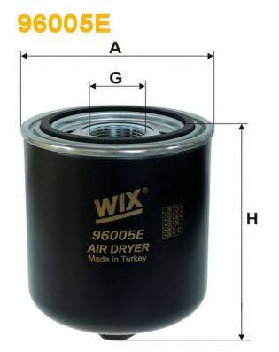 WIX FILTERS 96005E Осушитель воздуха, пневматическая система