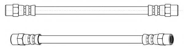 CEF 510014 Тормозной шланг