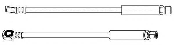 CEF 510734 Тормозной шланг