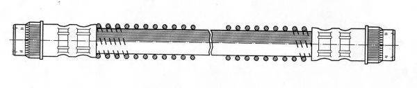 CEF 510992 Тормозной шланг