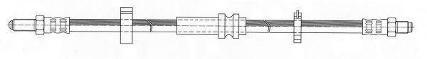 CEF 511229 Тормозной шланг