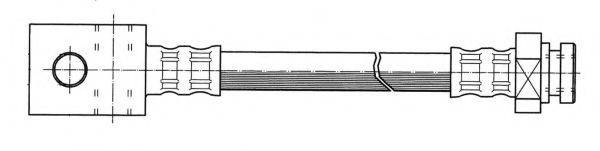 CEF 511476 Тормозной шланг