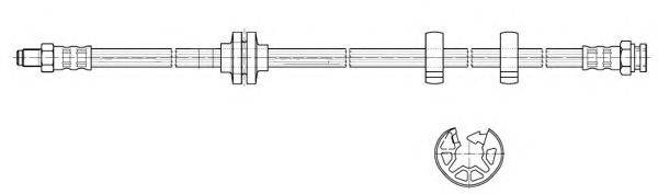 CEF 511665 Тормозной шланг